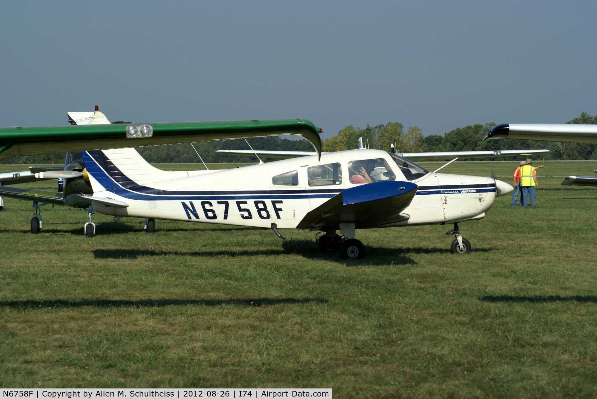 N6758F, Piper PA-28-151 C/N 28-7715177, Piper PA-28-151