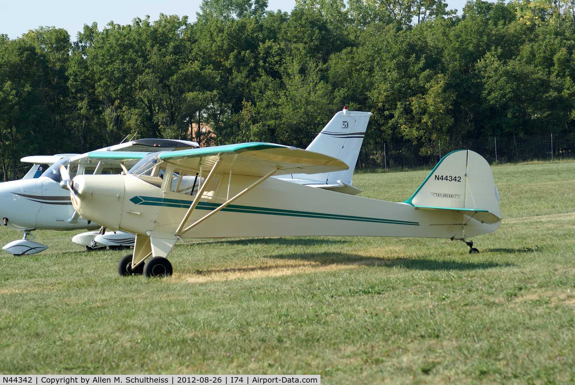 N44342, 1946 Taylorcraft BC12-D C/N 10142, 1946 Taylorcraft BC12-D