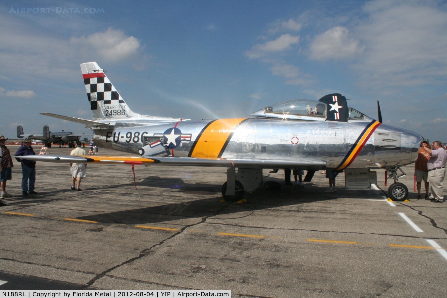 N188RL, 1952 North American F-86F Sabre C/N 191-682, F-86 Sabre