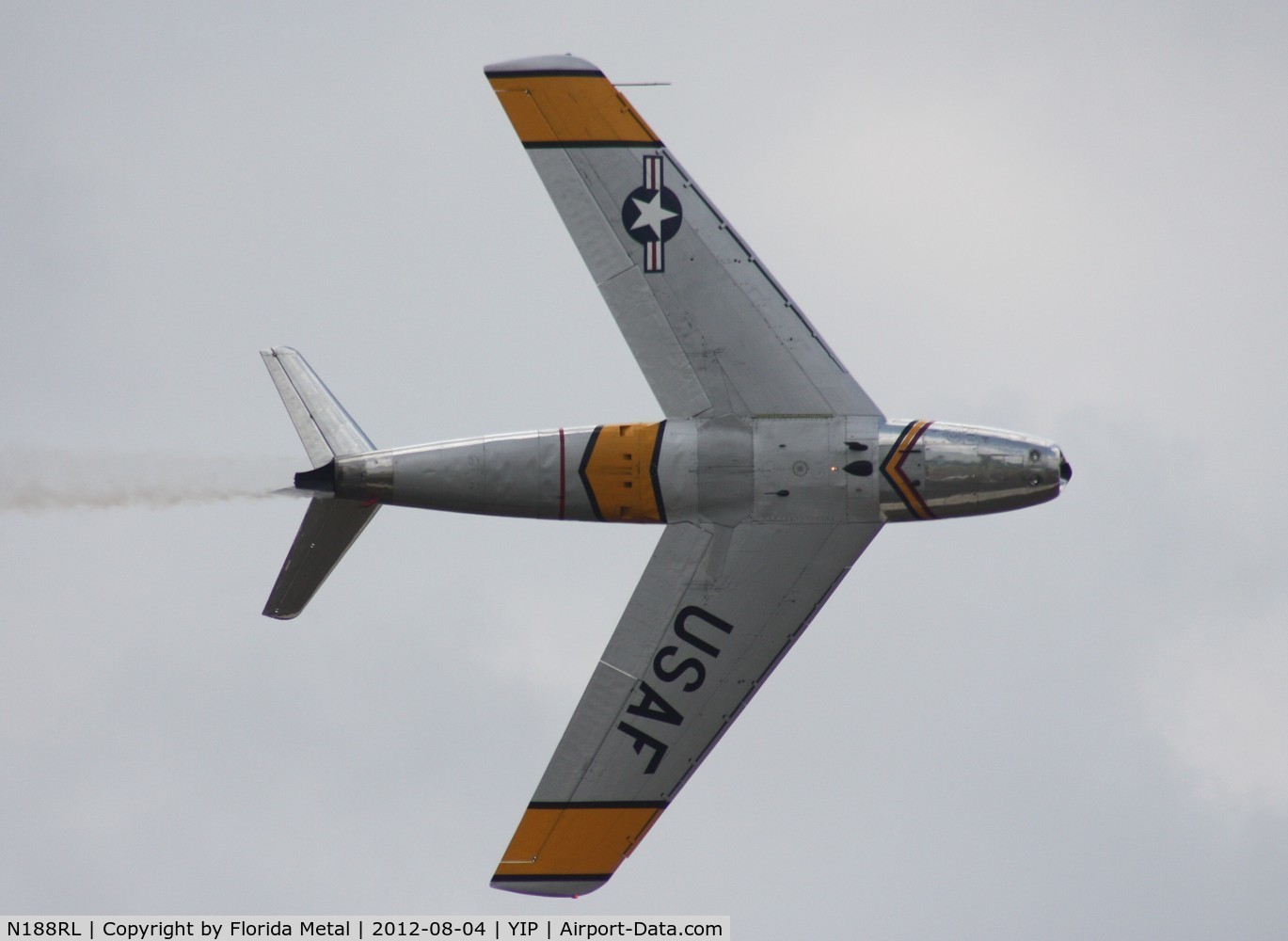 N188RL, 1952 North American F-86F Sabre C/N 191-682, Ol Smokey