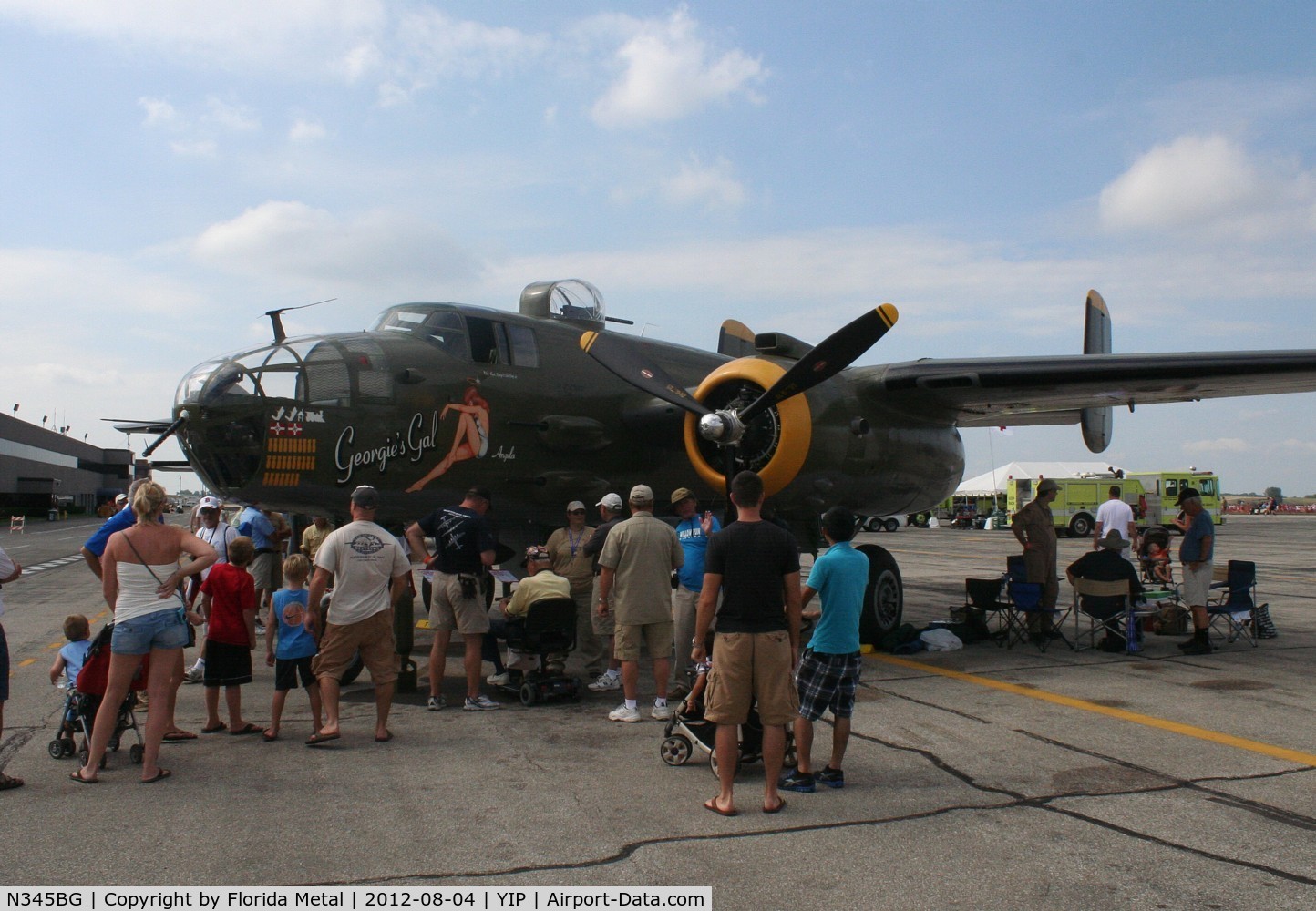 N345BG, 1944 North American TB-25N Mitchell C/N 108-47531, Georgie's Gal