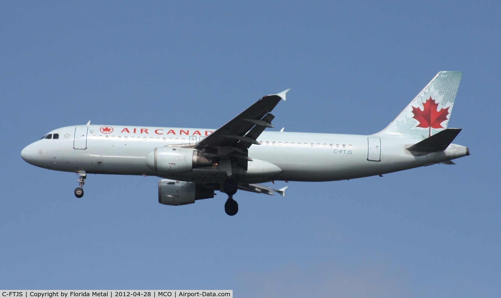 C-FTJS, 1991 Airbus A320-211 C/N 253, Air Canada A320