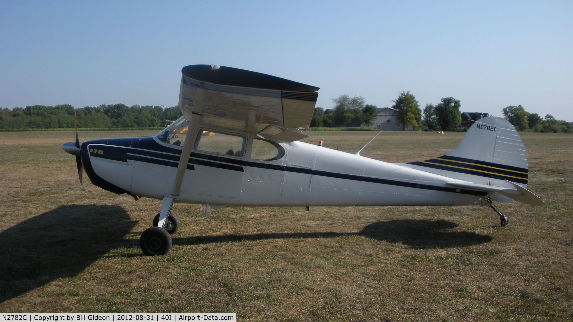 N2782C, 1954 Cessna 170B C/N 26326, Red Stewart Airport, Waynesville, OH
