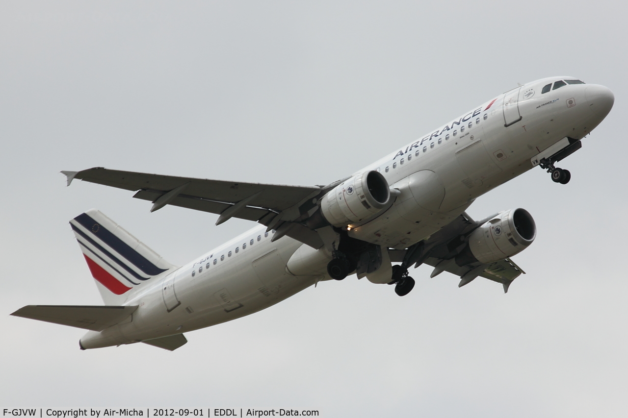 F-GJVW, 1994 Airbus A320-211 C/N 0491, Air France, Airbus A320-211, CN: 0491