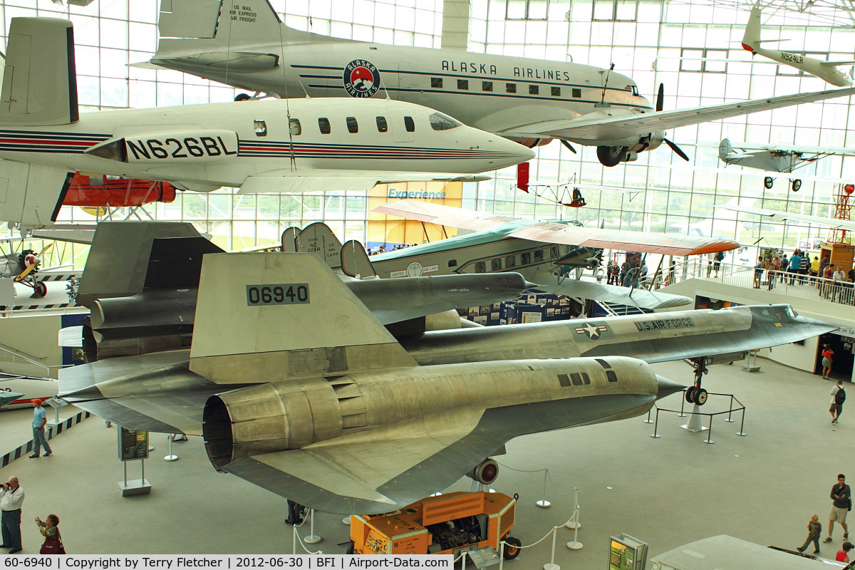 60-6940, 1962 Lockheed A-11 Blackbird C/N 134, 1962 Lockheed A-11 Blackbird, c/n: 134 at Seattle Museum of Flight