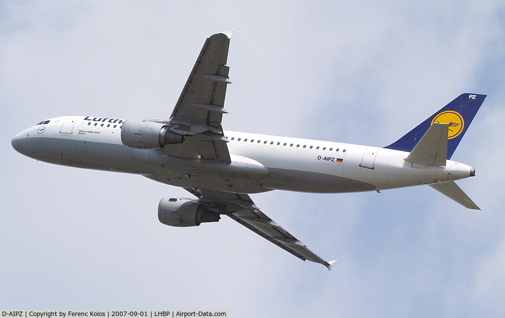 D-AIPZ, 1991 Airbus A320-211 C/N 162, Ferihegy