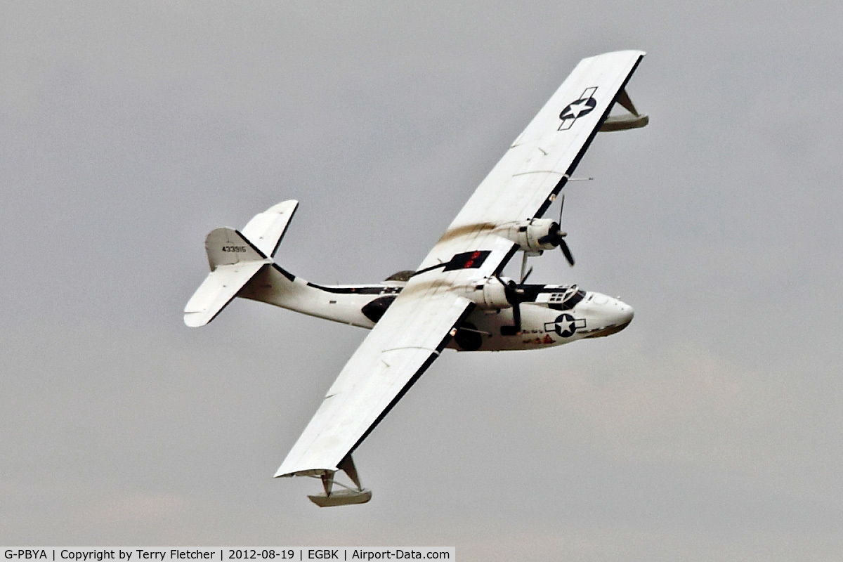 G-PBYA, 1944 Consolidated (Canadian Vickers) PBV-1A Canso A C/N CV-283, 1944 Canadian Vickers PBV-1A Canso A, c/n: CV283 displaying at 2012 Sywell Airshow