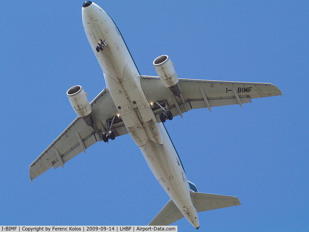 I-BIMF, 2003 Airbus A319-112 C/N 2083, Ferihegy