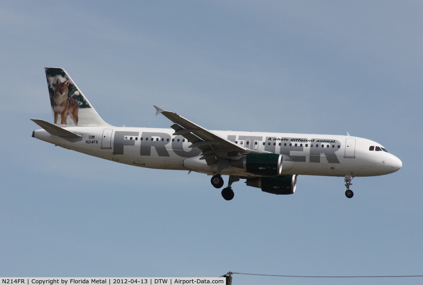 N214FR, Airbus A320-214 C/N 4727, 