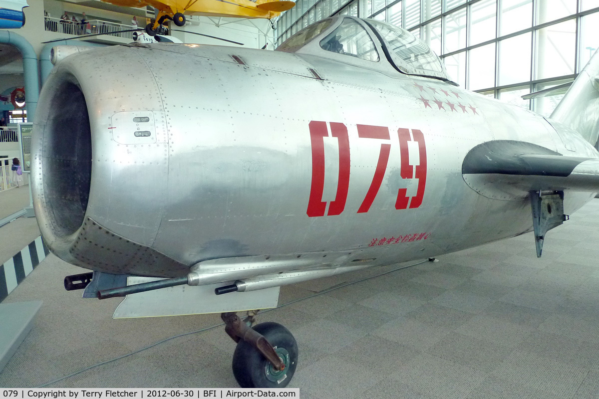 079, Mikoyan-Gurevich MiG-15bis C/N 124079, Mikoyan-Gurevich MiG 15bis, c/n: 124079 in Seattle Museum of Flight