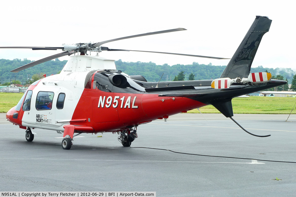 N951AL, 2005 Agusta A-109E C/N 11632, 2005 Agusta Spa A109E, c/n: 11632 at BFI