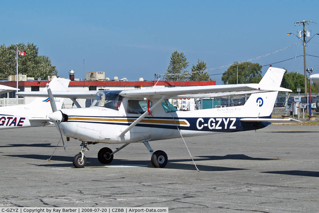 C-GZYZ, 1978 Cessna 152 C/N 15281441, Cessna 152 [152-81441] Boundary Bay~C 20/07/2008