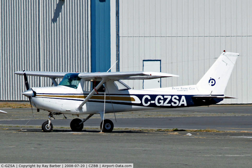 C-GZSA, 1977 Cessna 152 C/N 15280533, Cessna 152 [152-80533] Boundary Bay~C 20/07/2008