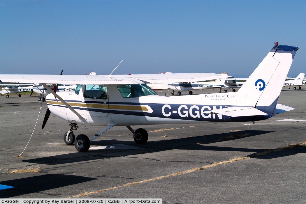 C-GGGN, 1980 Cessna 152 C/N 15284382, Cessna 152 [152-84382] Boundary Bay~C 20/07/2008