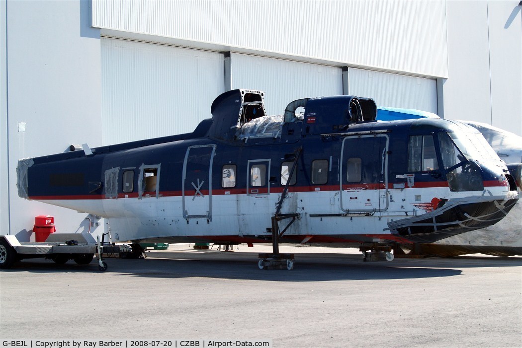 G-BEJL, 1964 Sikorsky S-61N C/N 61224, Sikorsky S-61N [61-224] (CHC Scotia) Boundary Bay~C 20/07/2008