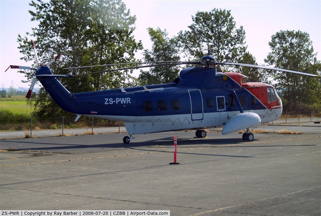 ZS-PWR, Sikorsky S-61N C/N 61773, Sikorsky S-61N [61-773] Boundary Bay~C 20/07/2008
