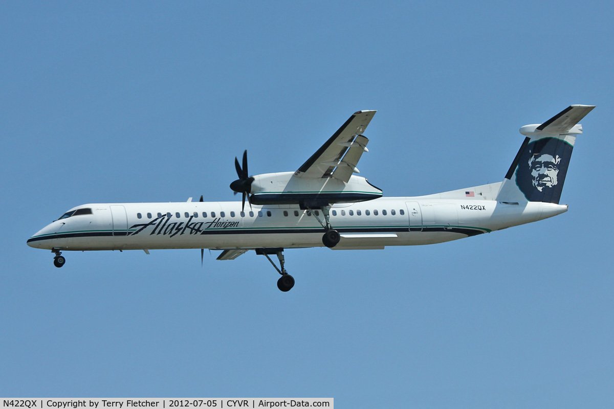 N422QX, 2007 Bombardier DHC-8-402 Dash 8 C/N 4150, 2007 Bombardier DHC-8-402, c/n: 4150