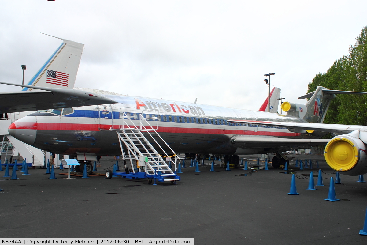 N874AA, 1978 Boeing 727-223 C/N 21386, 1978 Boeing 727-223, c/n: 21386 at Seattle Museum of Flight