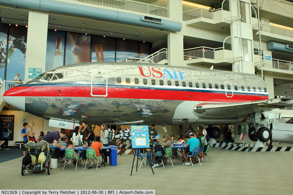 N213US, 1969 Boeing 737-201 C/N 20213, 1969 Boeing 737-201, c/n: 20213 at Seattle Museum of Flight