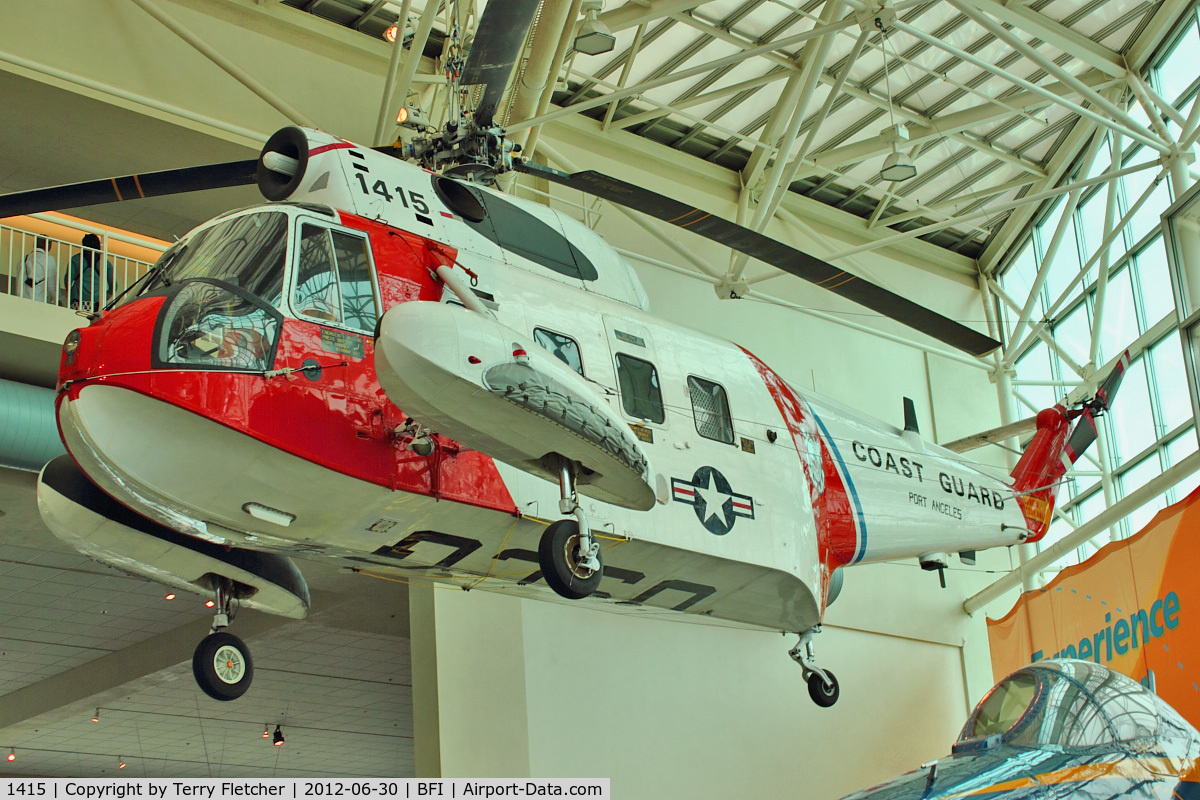 1415, Sikorsky HH-52A Sea Guard C/N 62.099, Sikorsky HH-52A Sea Guardian, c/n: 62.099 at Seattle Museum of Flight