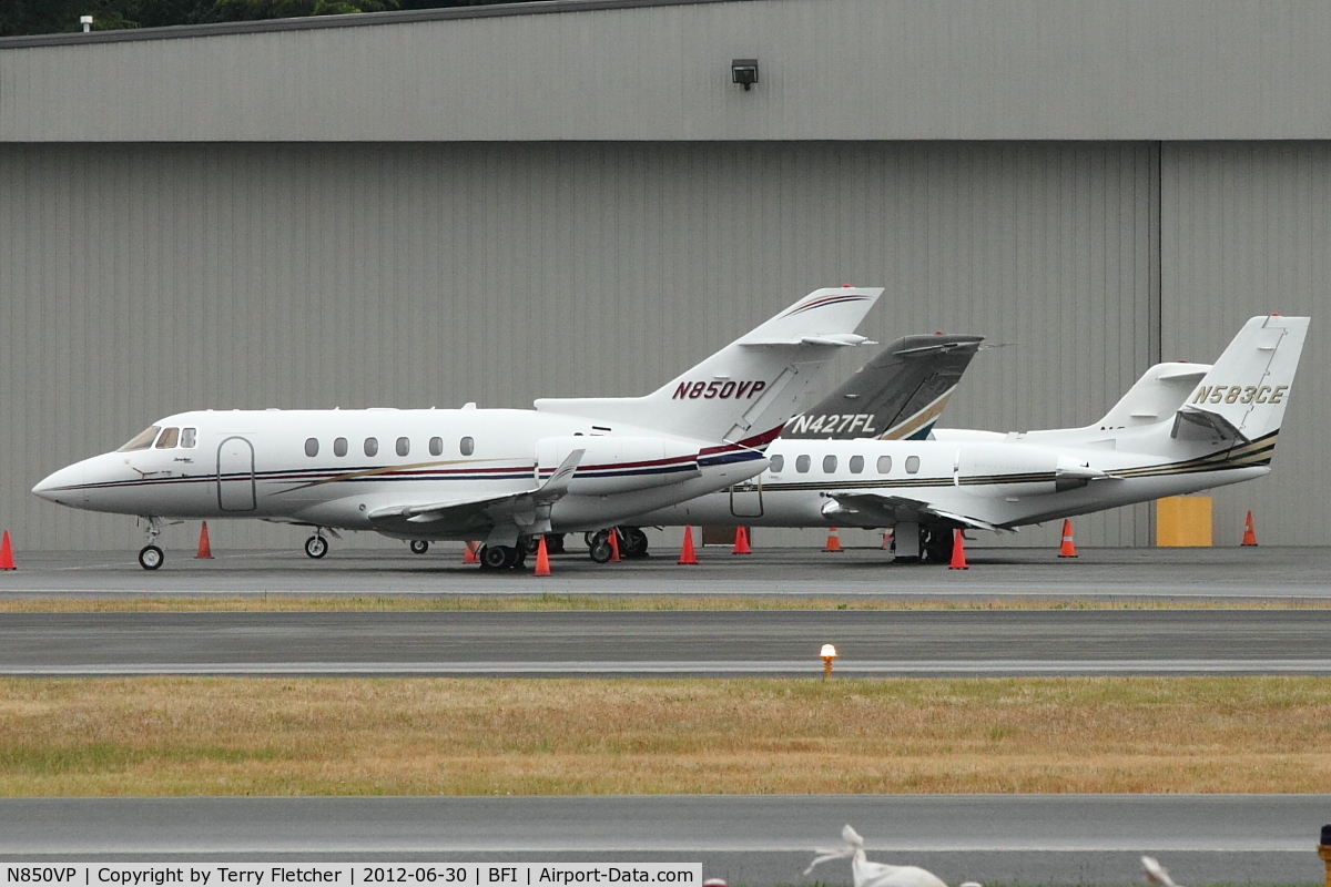 N850VP, 2006 Raytheon Hawker 850XP C/N 258768, 2006 Raytheon Aircraft Company HAWKER 850XP, c/n: 258768 at BFI