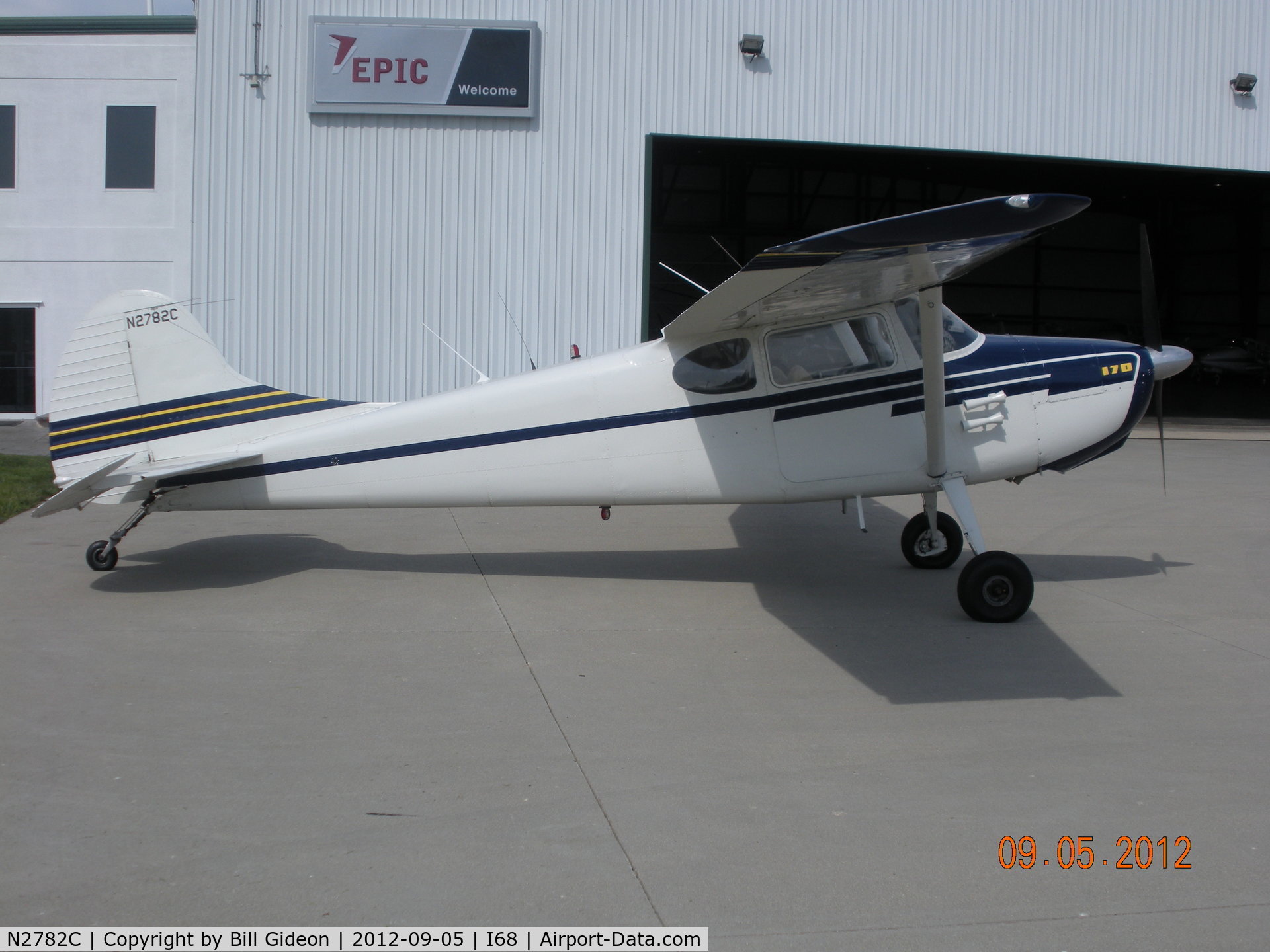 N2782C, 1954 Cessna 170B C/N 26326, Warren County Airport