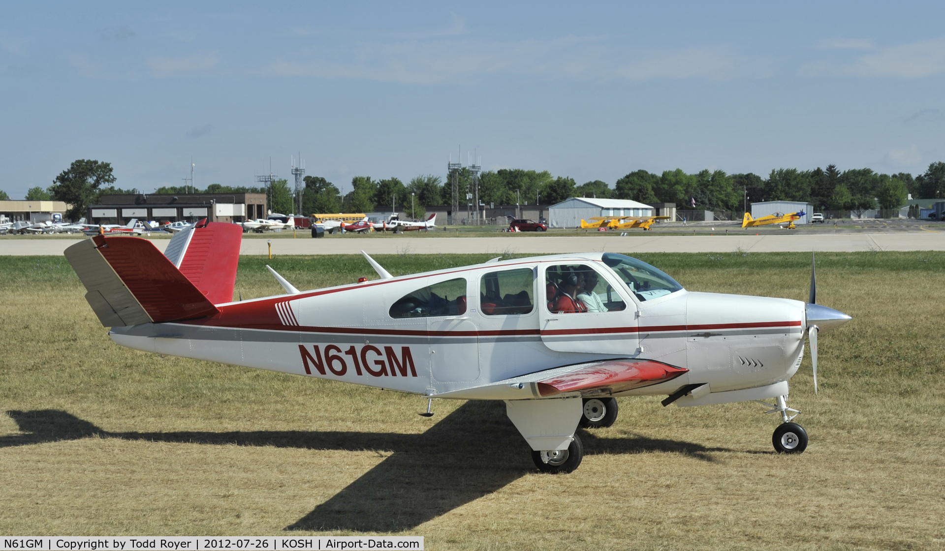 N61GM, 1961 Beech N35 Bonanza C/N D-6665, Airventure 2012
