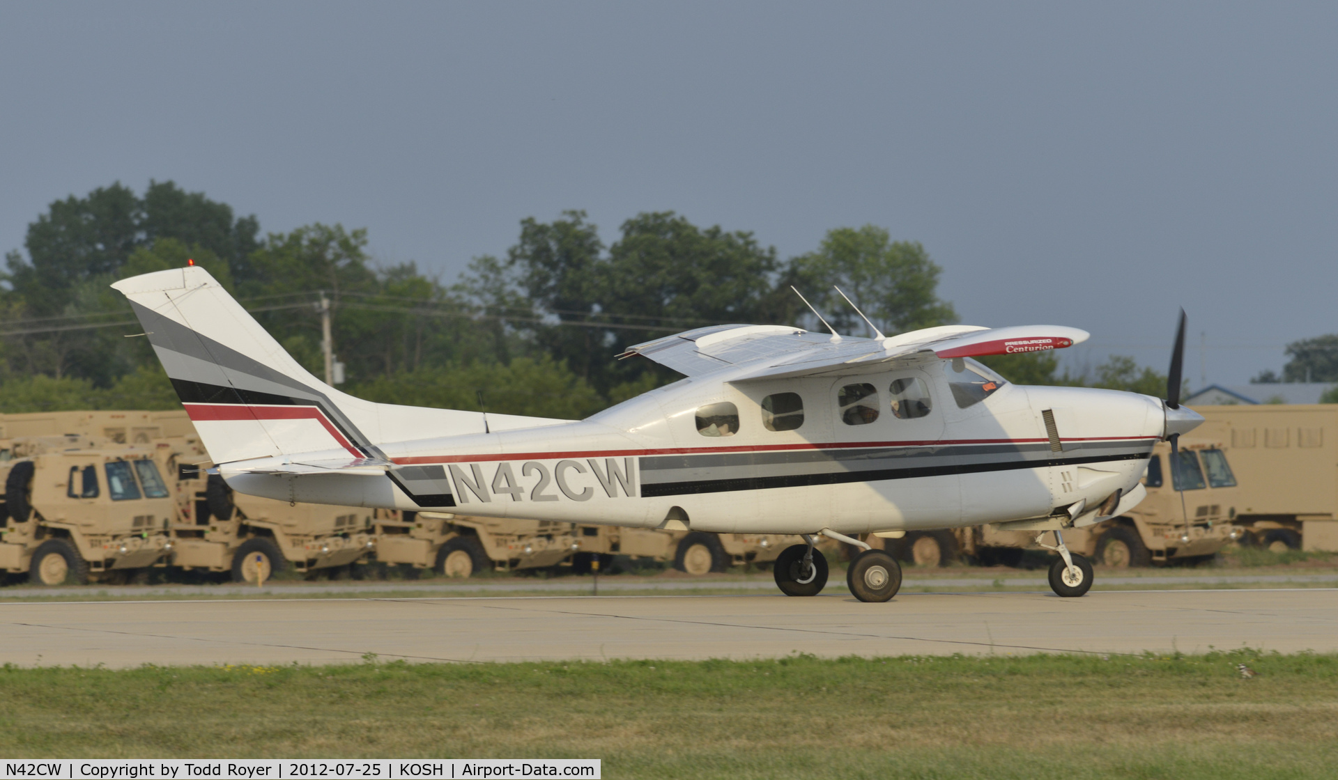 N42CW, 1979 Cessna P210N Pressurised Centurion C/N P21000228, Airventure 2012