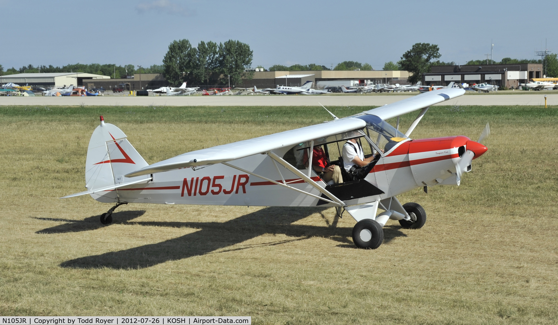 N105JR, 1981 Piper PA-18-150 Super Cub C/N 18-8109070, Airventure 2012