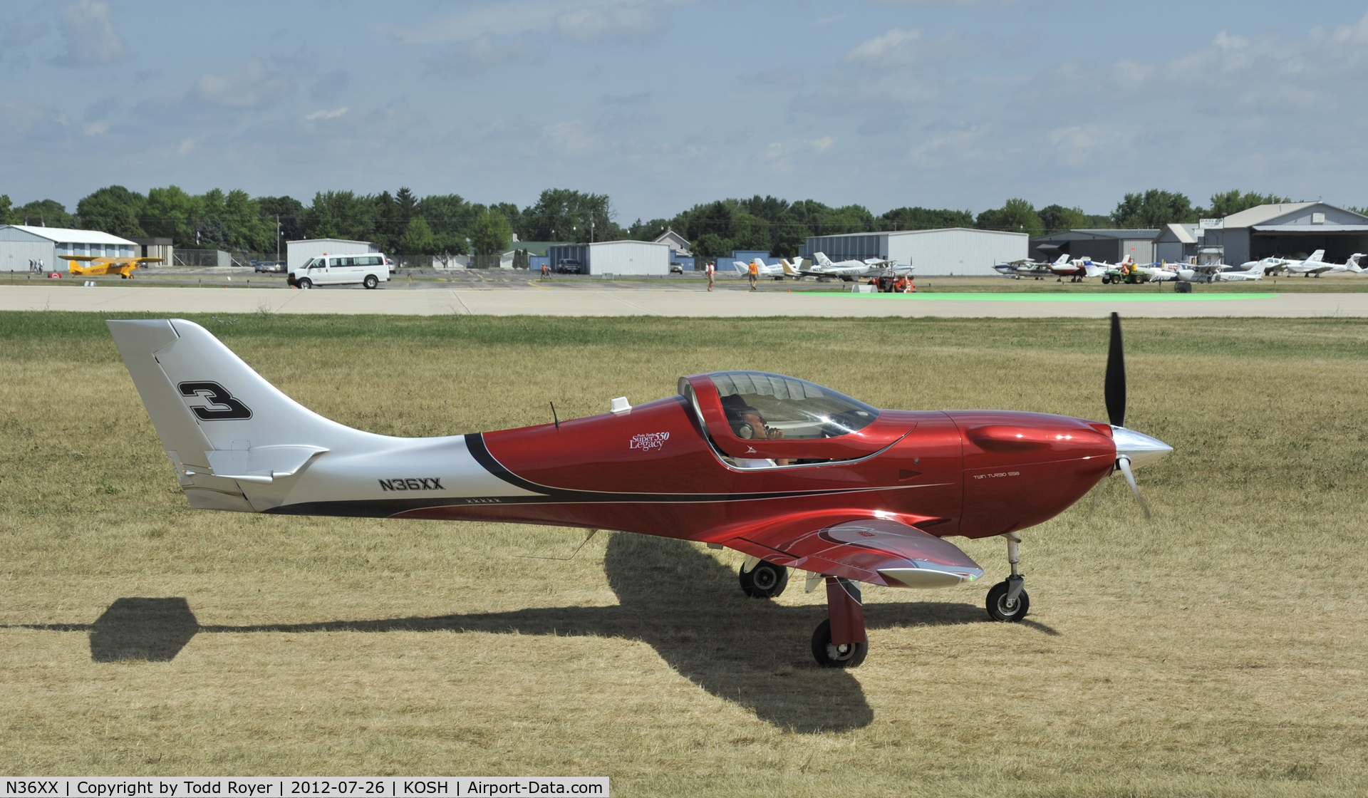 N36XX, 2006 Lancair Legacy C/N 129, Airventure 2012