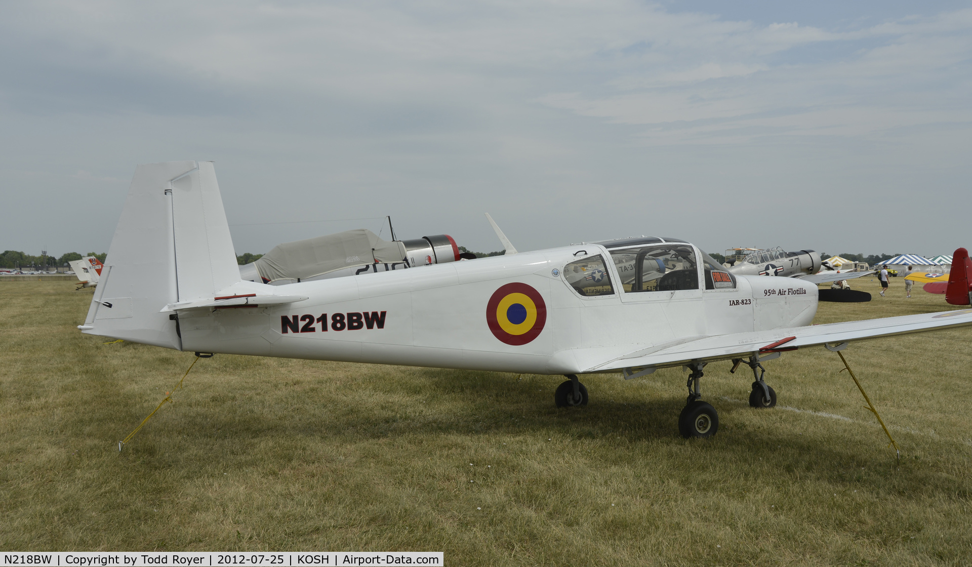 N218BW, 1975 IAR IAR-823 C/N 18, Airventure 2012