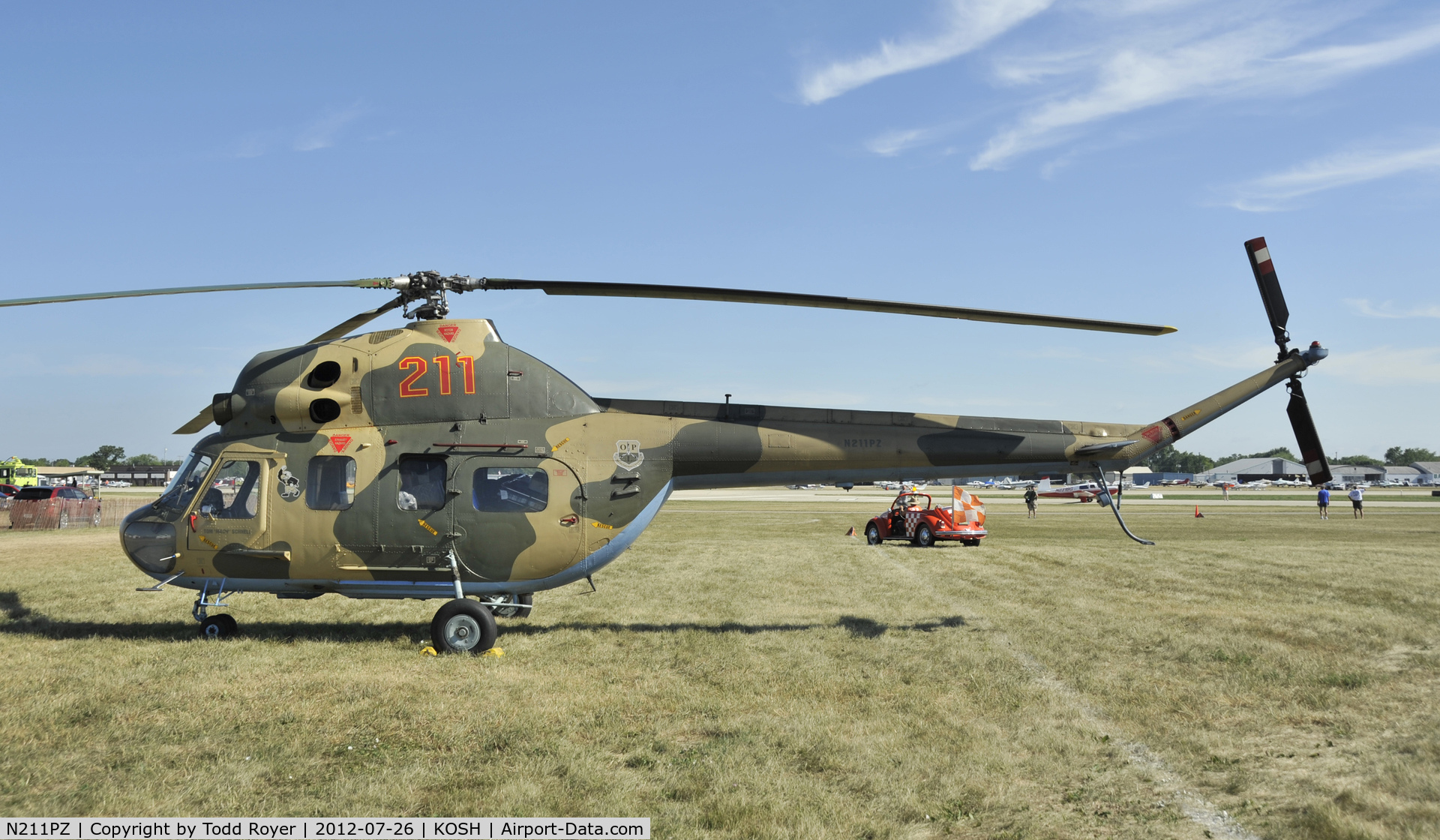 N211PZ, Mil Mi-2 Hoplite C/N 515021126, Airventure 2012