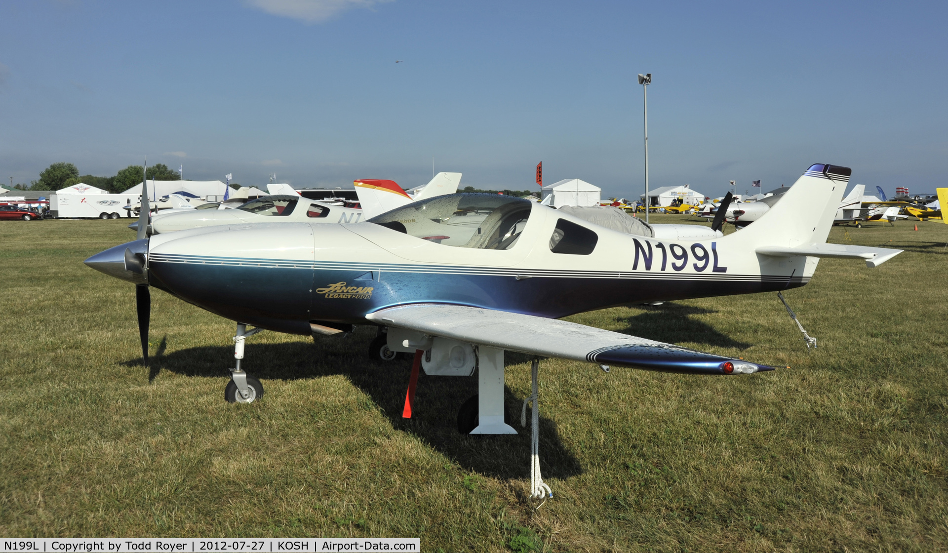 N199L, 1999 Lancair 2000 C/N 2000-001, Airventure 2012