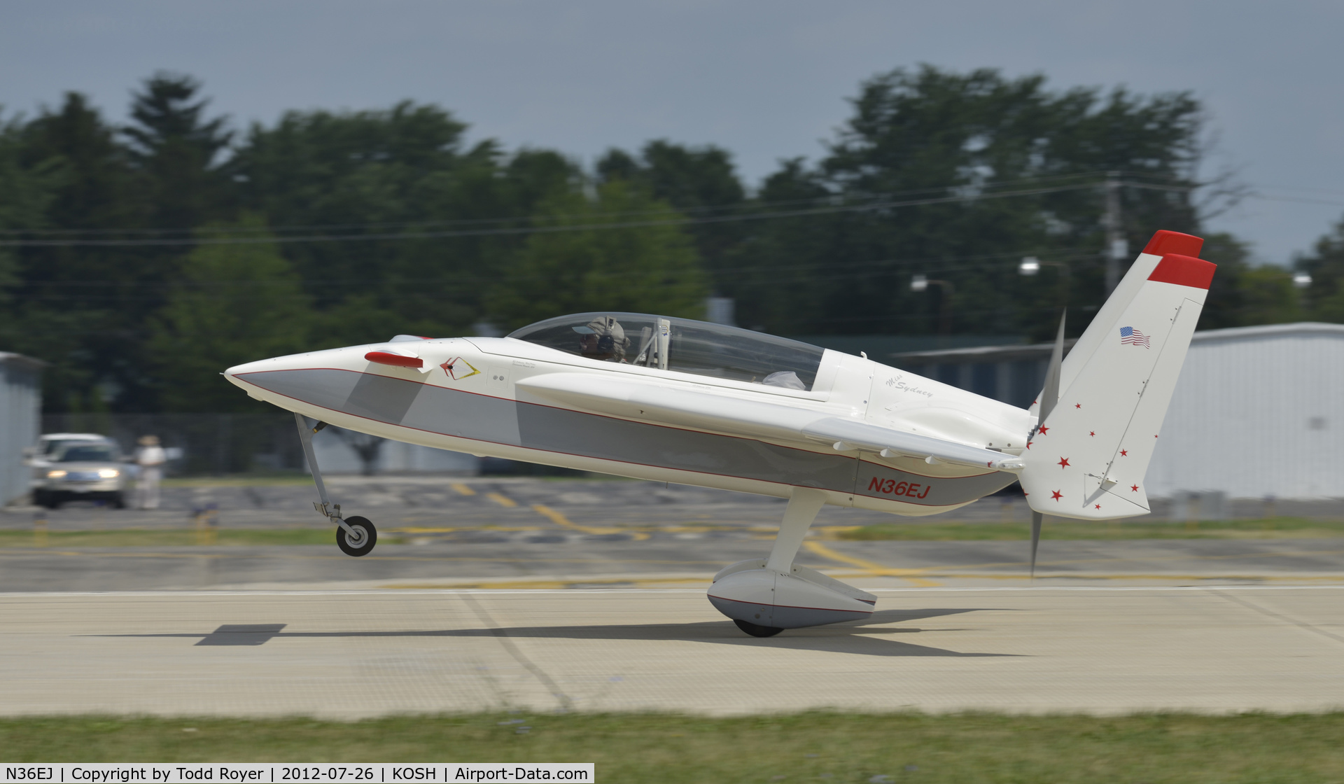 N36EJ, 2007 Rutan Long-EZ C/N 413-1936, Airventure 2012