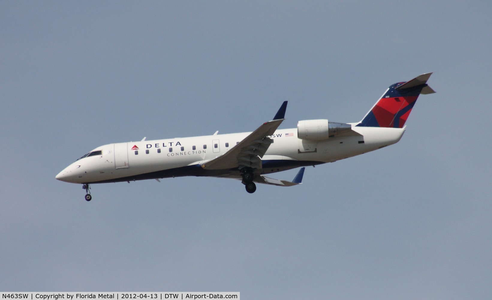 N463SW, 2003 Bombardier CRJ-200LR (CL-600-2B19) C/N 7820, Skywest CRJ