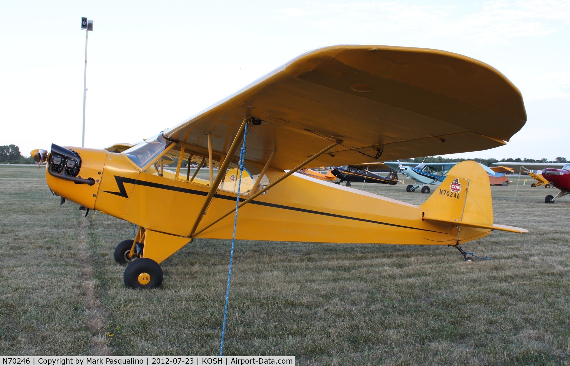 N70246, 1946 Piper J3C-65 Cub Cub C/N 17222, Piper J3C-65