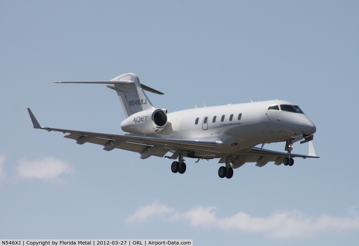 N546XJ, Bombardier Challenger 300 (BD-100-1A10) C/N 20280, Challenger 300