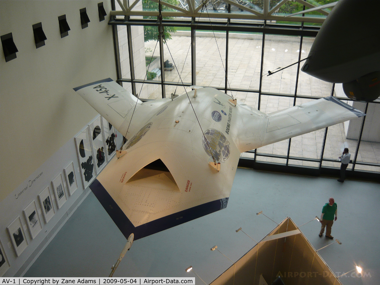 AV-1, 2003 Boeing X-45A C/N AV1, National Air and Space Museum - Photo bt Hunter Adams