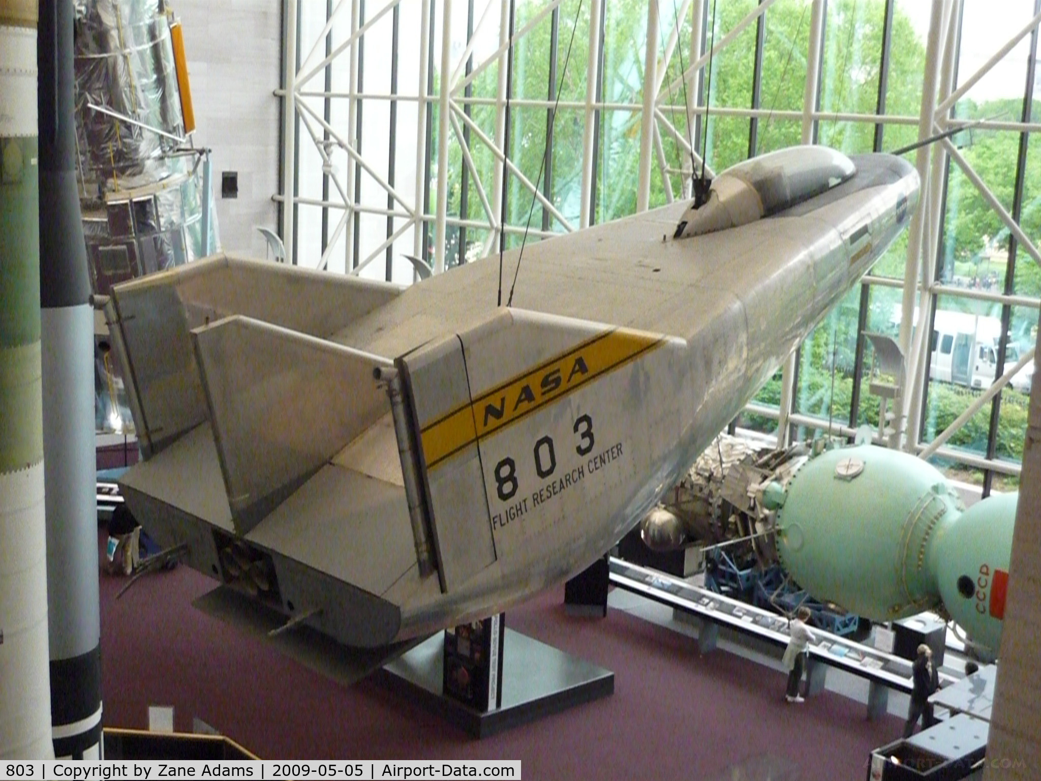 803, 1966 Northrop HL-10 Lifting Body C/N Not found 803, National Air and Space Museum - Photo by Hunter Adams