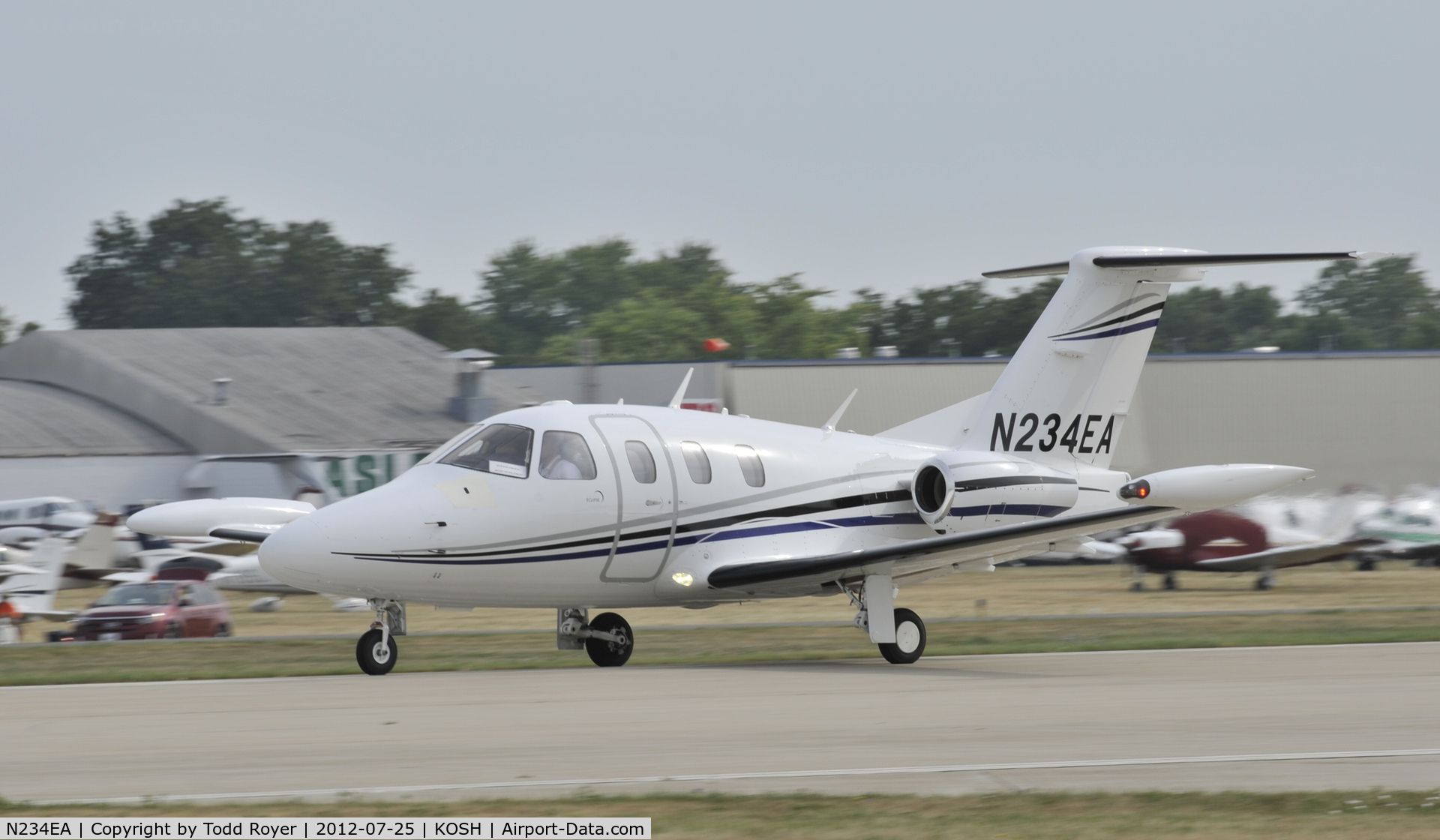 N234EA, 2008 Eclipse Aviation Corp EA500 C/N 000156, Airventure 2012