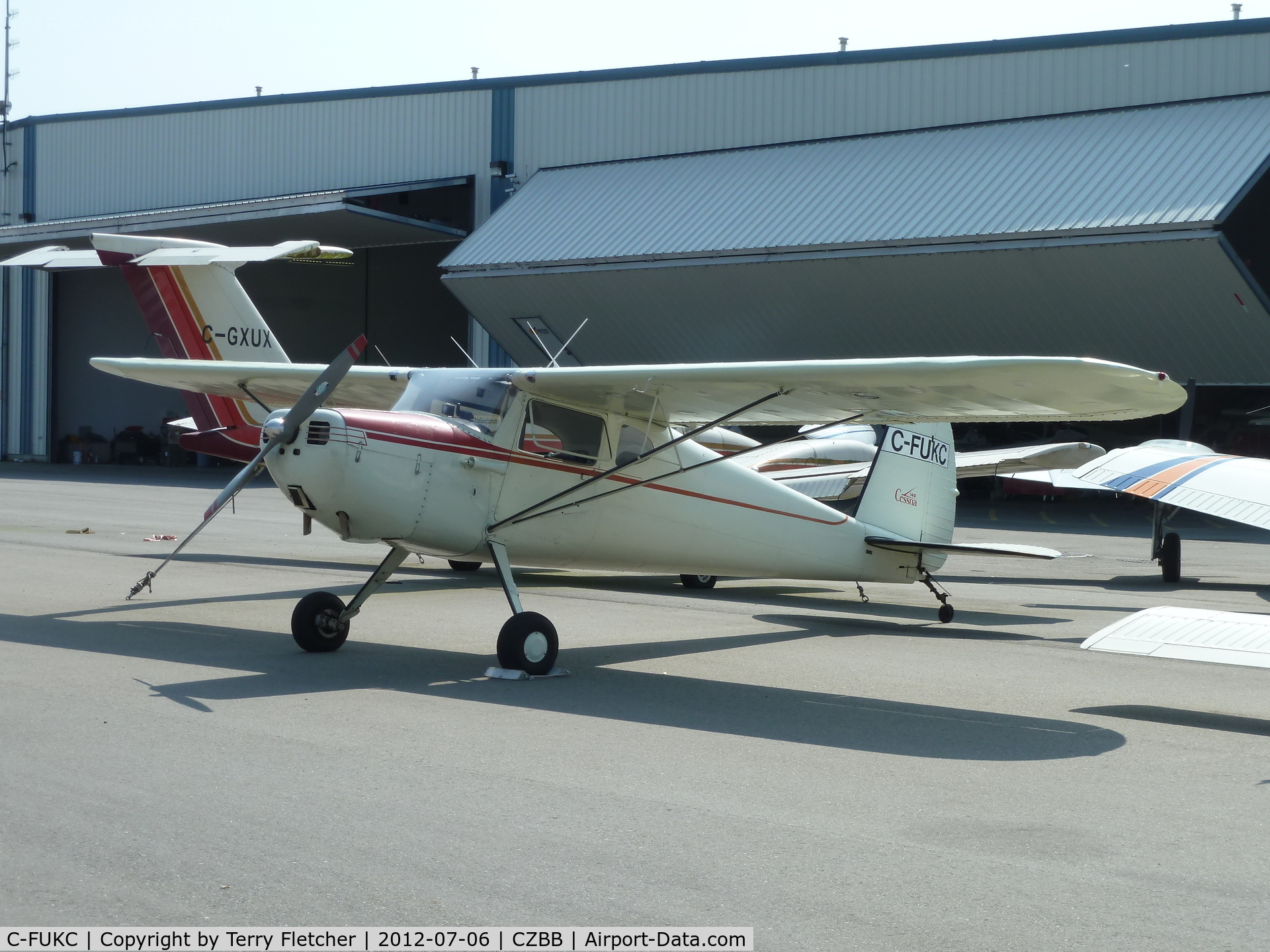 C-FUKC, 1947 Cessna 140 C/N 12301, 1947 Cessna 140, c/n: 12301