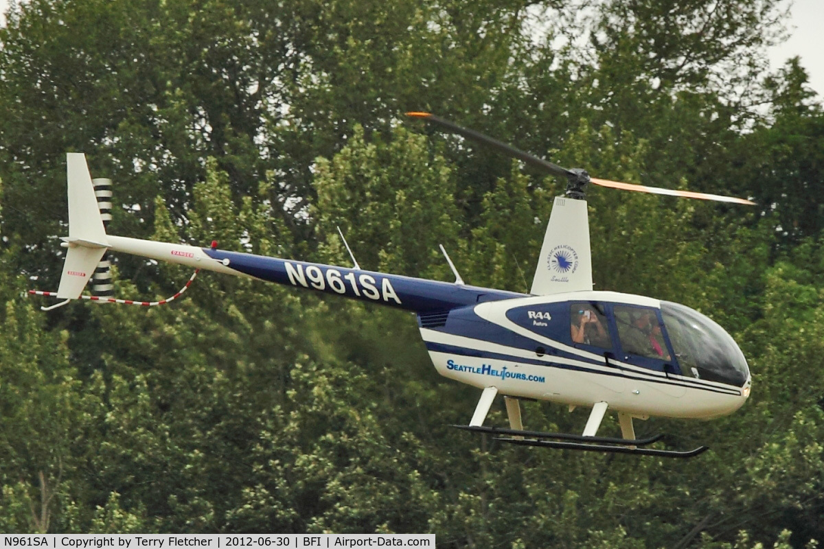 N961SA, 1996 Robinson R44 C/N 0266, 1996 Robinson Helicopter R44, c/n: 0266