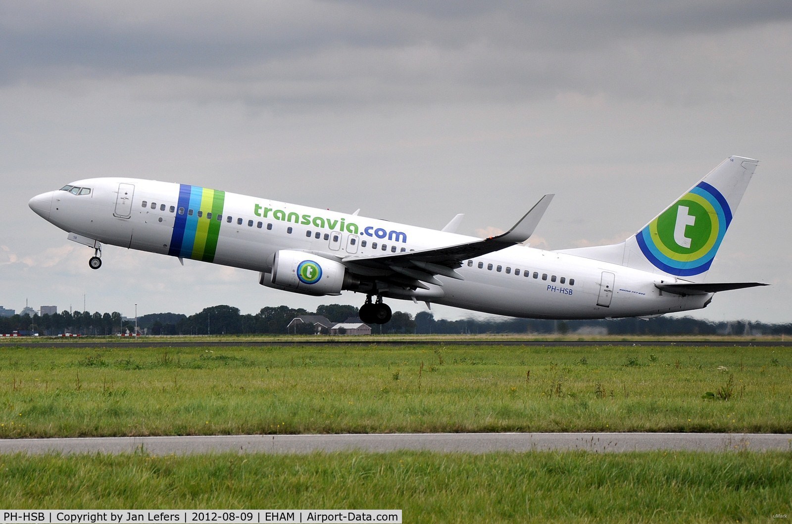 PH-HSB, 2010 Boeing 737-8K2 C/N 34172, Transavia