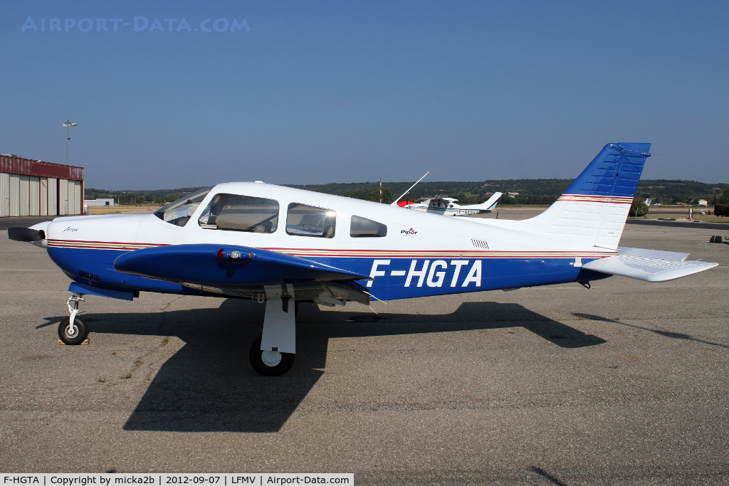 F-HGTA, Piper PA-28-180 Arrow C/N Not found F-HGTA, Parked