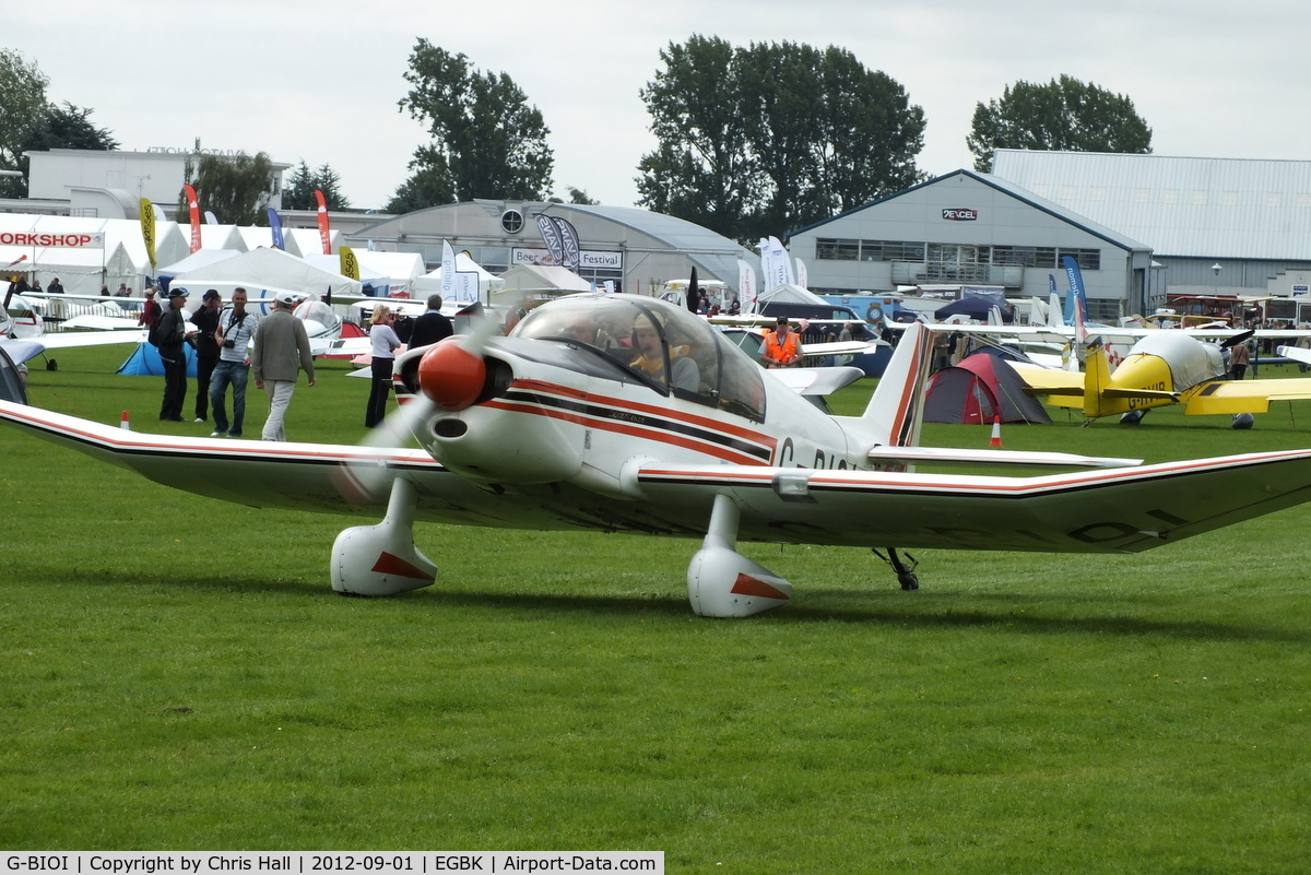 G-BIOI, 1964 SAN Jodel DR-1050M Excellence C/N 477, at the LAA Rally 2012, Sywell