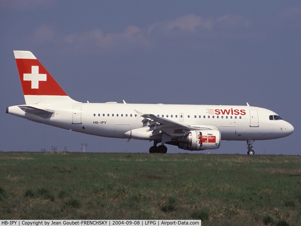 HB-IPY, 1996 Airbus A319-112 C/N 621, SWR [LX] Swiss International Air Lines