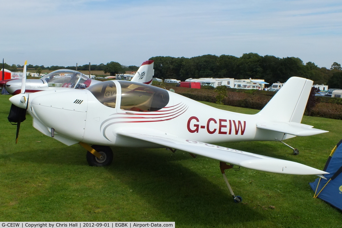 G-CEIW, 2006 Europa Monowheel C/N PFA 247-12707, at the at the LAA Rally 2012, Sywell