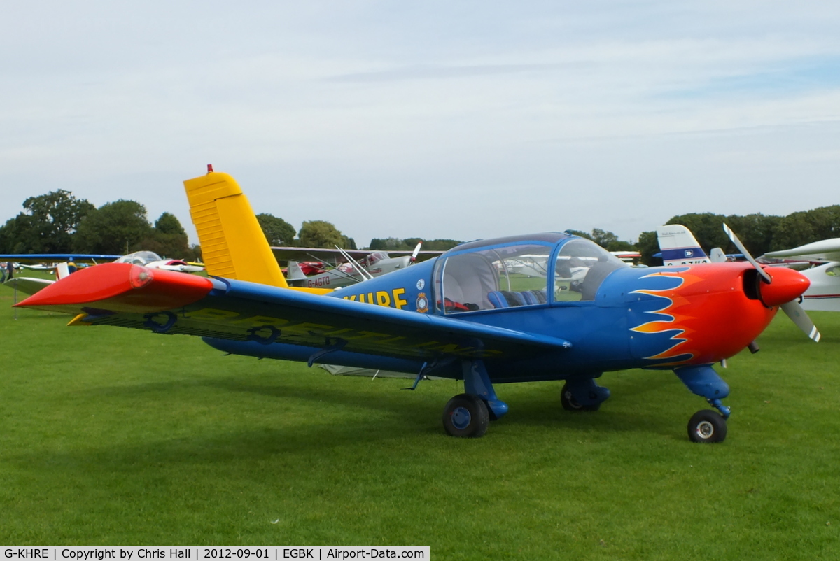 G-KHRE, 1979 Socata Rallye 150SV Garnement C/N 2931, at the at the LAA Rally 2012, Sywell