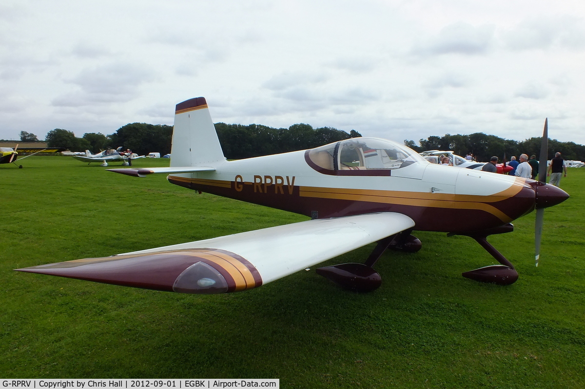 G-RPRV, 2003 Vans RV-9A C/N PFA 320-13936, at the at the LAA Rally 2012, Sywell