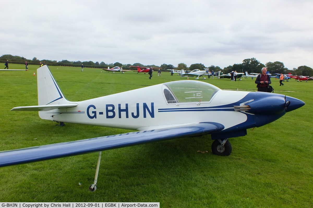G-BHJN, 1967 Sportavia-Putzer Fournier RF-4D C/N 4021, at the at the LAA Rally 2012, Sywell